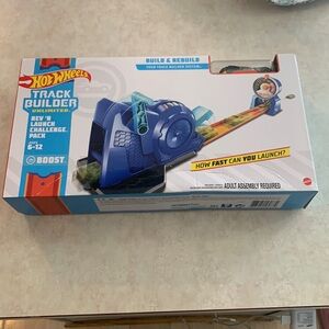 Hot Wheels Track Builder Unlimited Rev N Launch Challenge Pack NIB